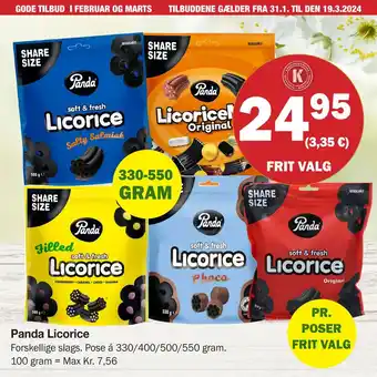 Panda Licorice