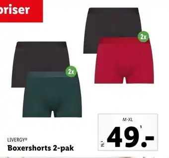 Lidl Boxershorts 2-pak tilbud