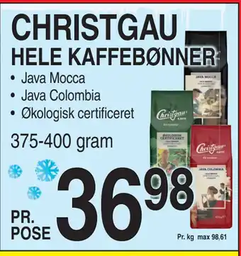 ABC Lavpris HELE KAFFEBØNNER tilbud