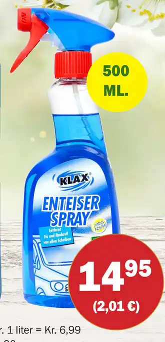 Klax Isfjerner
