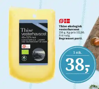 Dagli'Brugsen Thise økologisk vesterhavsost tilbud