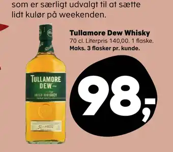 Kvickly Tullamore Dew Whisky tilbud
