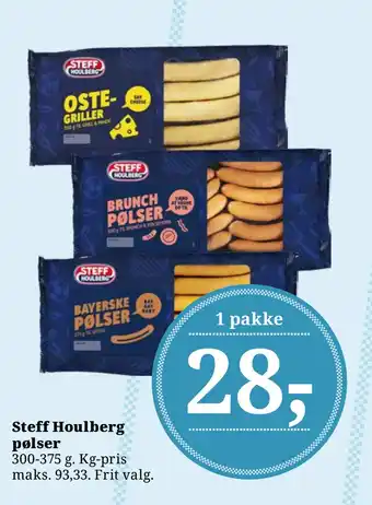 Dagli'Brugsen Steff Houlberg pølser tilbud