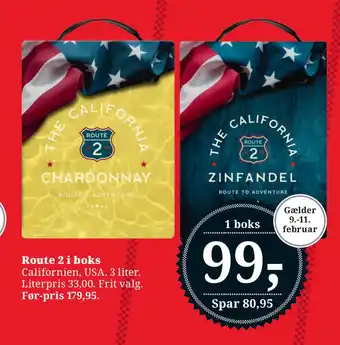 Dagli'Brugsen Route 2 i boks tilbud