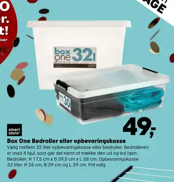 Kvickly Box One Bedroller eller opbevaringskasse tilbud