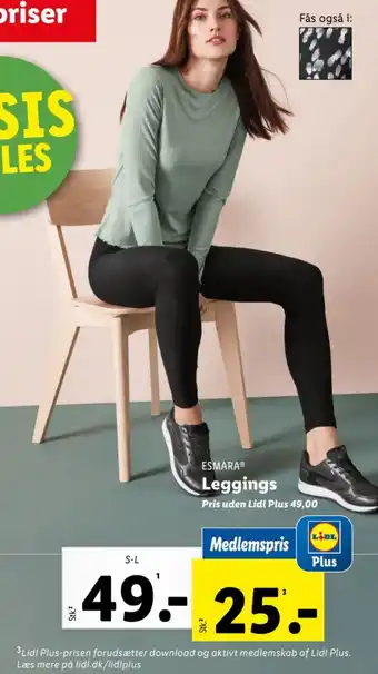 Lidl Leggings tilbud