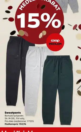 Kvickly Sweatpants tilbud