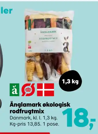 Kvickly Änglamark økologisk rodfrugtmix tilbud