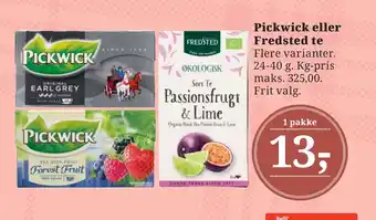 Dagli'Brugsen Pickwick eller Fredsted te tilbud