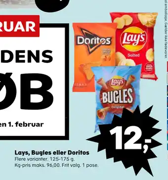 Kvickly Lays, Bugles eller Doritos tilbud