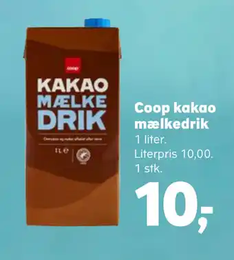 Kvickly Coop kakao mælkedrik tilbud
