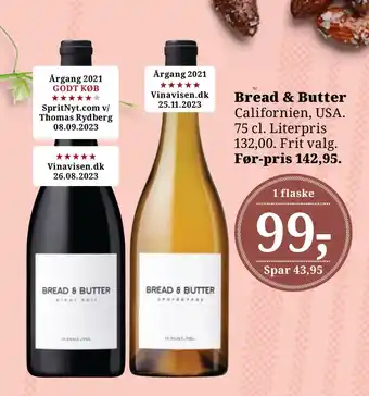 Dagli'Brugsen Bread & Butter tilbud
