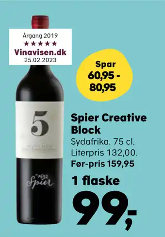 Kvickly Spier Creative Block tilbud