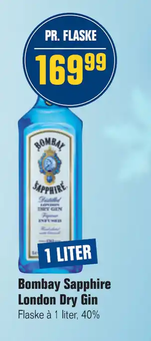 Otto Duborg Bombay Sapphire London Dry Gin tilbud