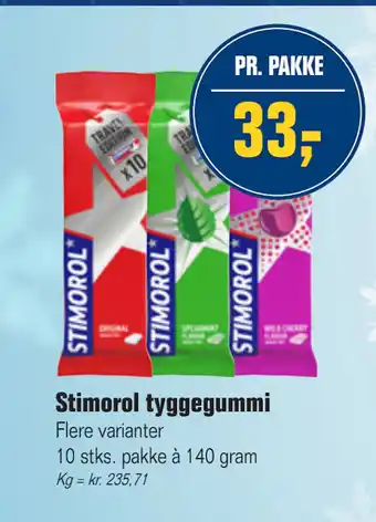 Stimorol tyggegummi