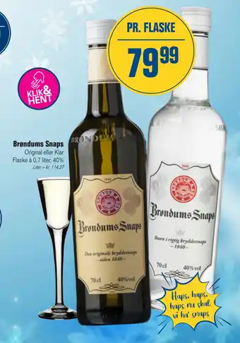 Otto Duborg Brøndums Snaps tilbud