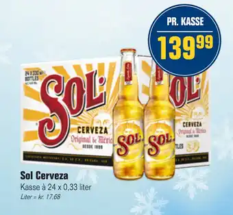 Otto Duborg Sol Cerveza tilbud