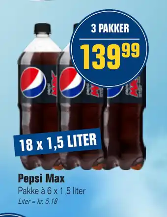 Otto Duborg Pepsi Max tilbud