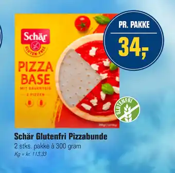 Otto Duborg Schär Glutenfri Pizzabunde tilbud
