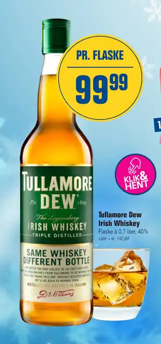 Otto Duborg Tullamore Dew Irish Whiskey tilbud