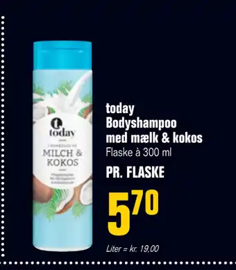Otto Duborg today Bodyshampoo med mælk & kokos tilbud