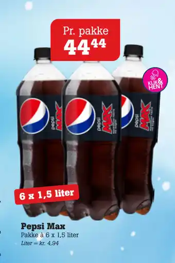 Poetzsch Padborg Pepsi Max tilbud