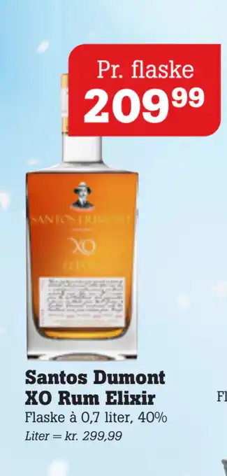 Poetzsch Padborg Santos Dumont XO Rum Elixir tilbud