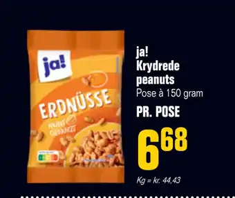 Otto Duborg ja! Krydrede peanuts tilbud