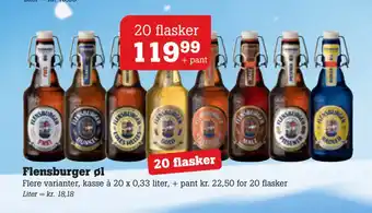 Poetzsch Padborg Flensburger øl tilbud