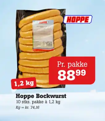 Poetzsch Padborg Hoppe Bockwurst tilbud