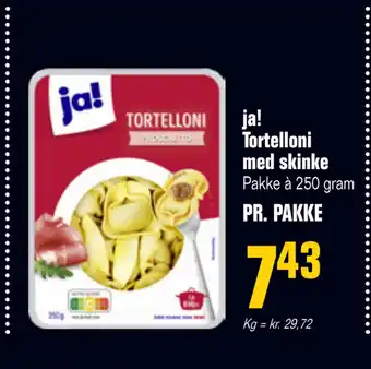 Otto Duborg ja! Tortelloni med skinke tilbud