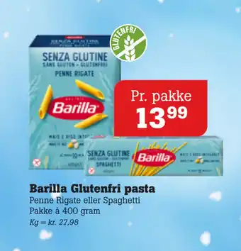 Poetzsch Padborg Barilla Glutenfri pasta tilbud