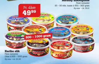 Poetzsch Padborg Haribo slik tilbud