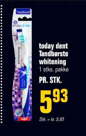 Otto Duborg today dent Tandbørste whitening tilbud