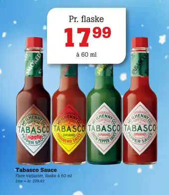 Poetzsch Padborg Tabasco Sauce tilbud