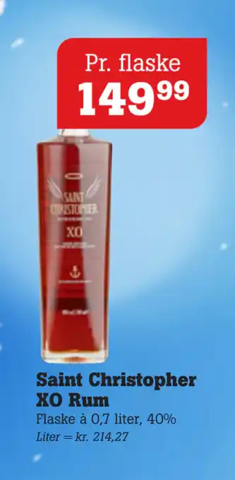 Poetzsch Padborg Saint Christopher XO Rum tilbud