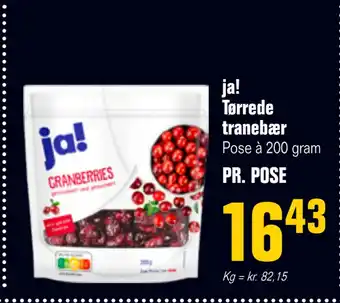 Poetzsch Padborg ja! Tørrede tranebær tilbud