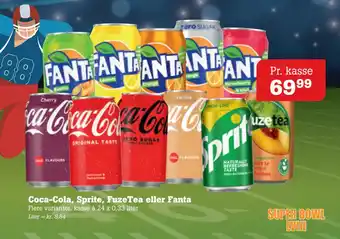 Poetzsch Padborg Coca-Cola, Sprite, FuzeTea eller Fanta tilbud