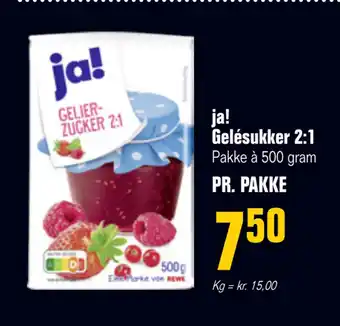 Poetzsch Padborg ja! Gelésukker 2:1 tilbud