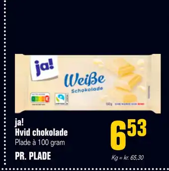 Poetzsch Padborg ja! Hvid chokolade tilbud