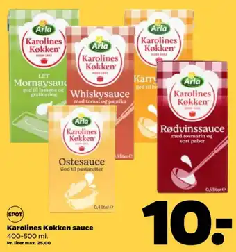 Netto Karolines Køkken sauce tilbud