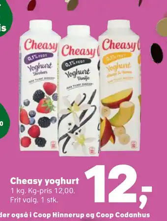 SuperBrugsen Cheasy yoghurt tilbud