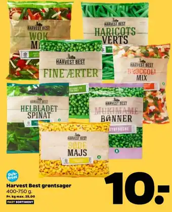 Netto Harvest Best grøntsager tilbud
