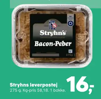 SuperBrugsen Stryhns leverpostej tilbud