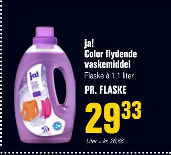 Poetzsch Padborg ja! Color flydende vaskemiddel tilbud