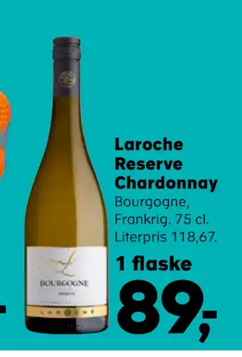 SuperBrugsen Laroche Reserve Chardonnay tilbud