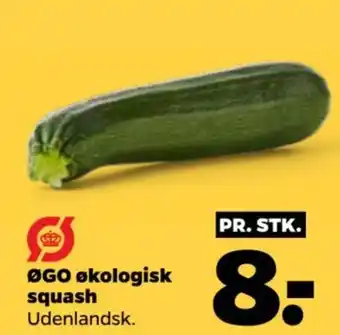 Netto ØGO økologisk squash tilbud