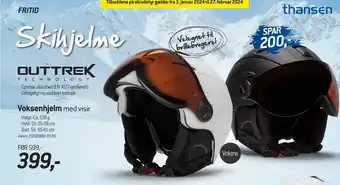 Thansen Voksenhjelm tilbud