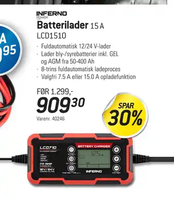 Thansen Batterilader tilbud