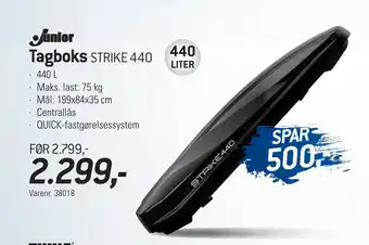 Thansen Tagboks STRIKE 440 tilbud